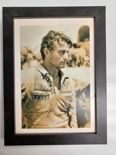 Framed and matted print john - framed,